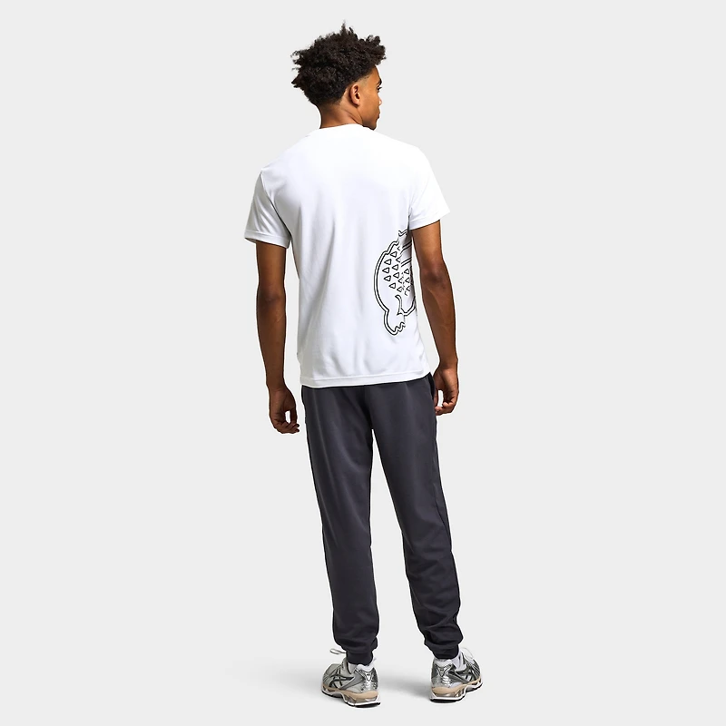 Lacoste Croc Piq Graphic T-shirt / White