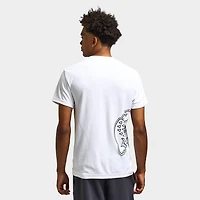 Lacoste Croc Piq Graphic T-shirt / White
