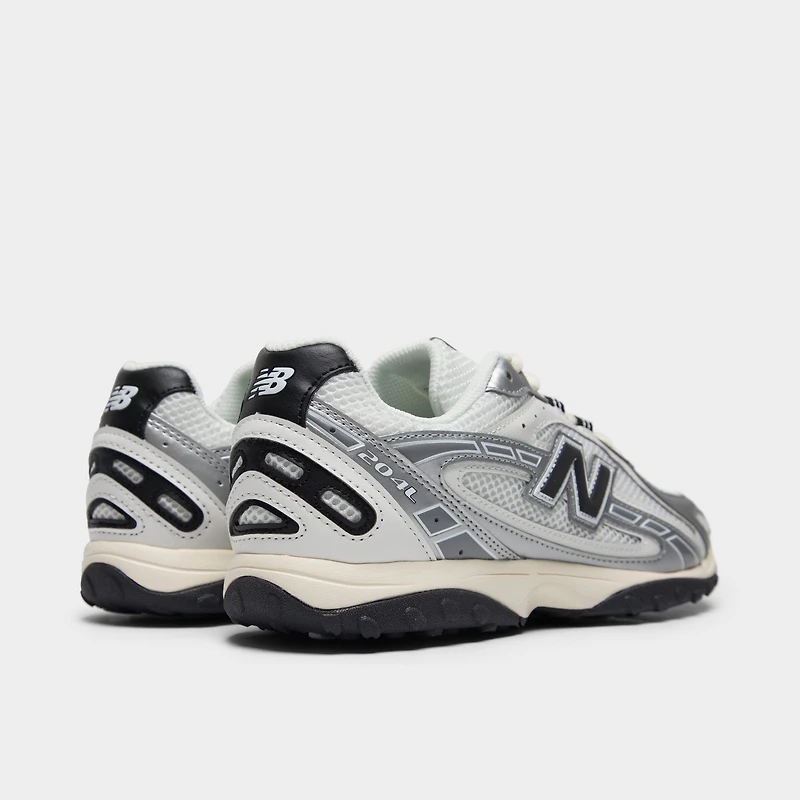 New Balance 204L Silver Metallic / Black