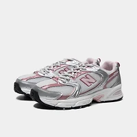 New Balance 530 Argent Métallique / Bois de Rose