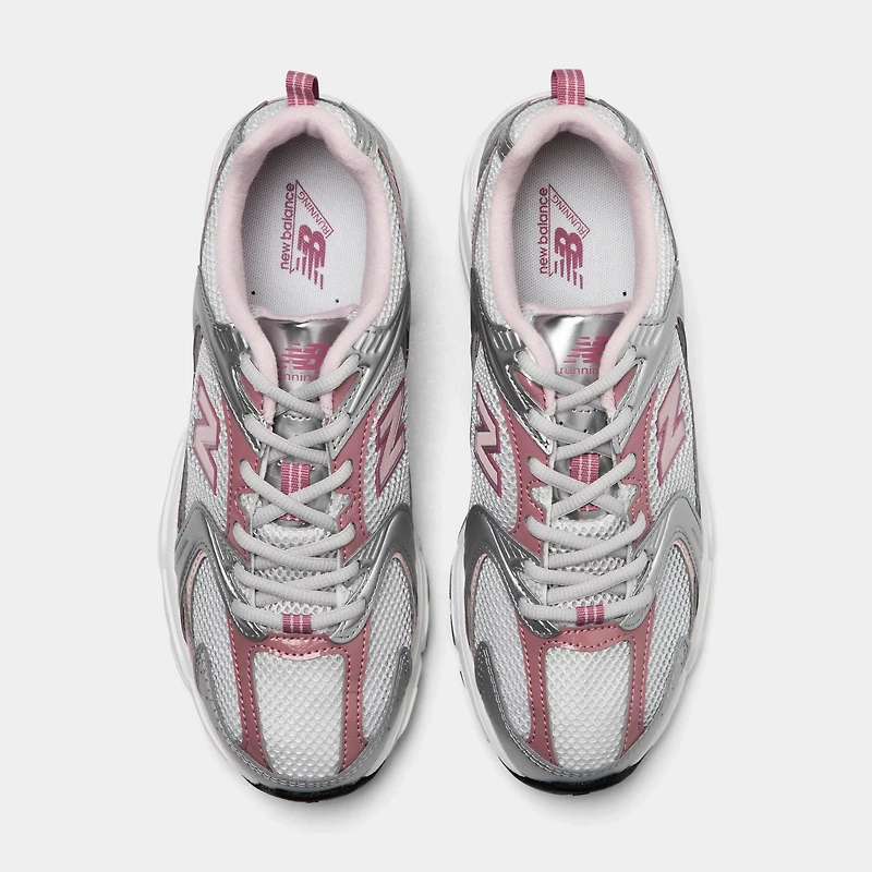New Balance 530 Silver Metallic / Rosewood