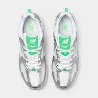 New Balance 530 Silver Metallic / Green Apple
