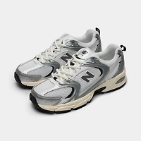 New Balance 530 Silver Metallic / Black Cement