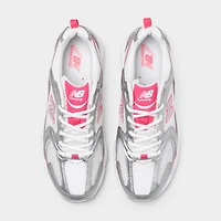 New Balance 530 Silver Metallic / Dragon Berry