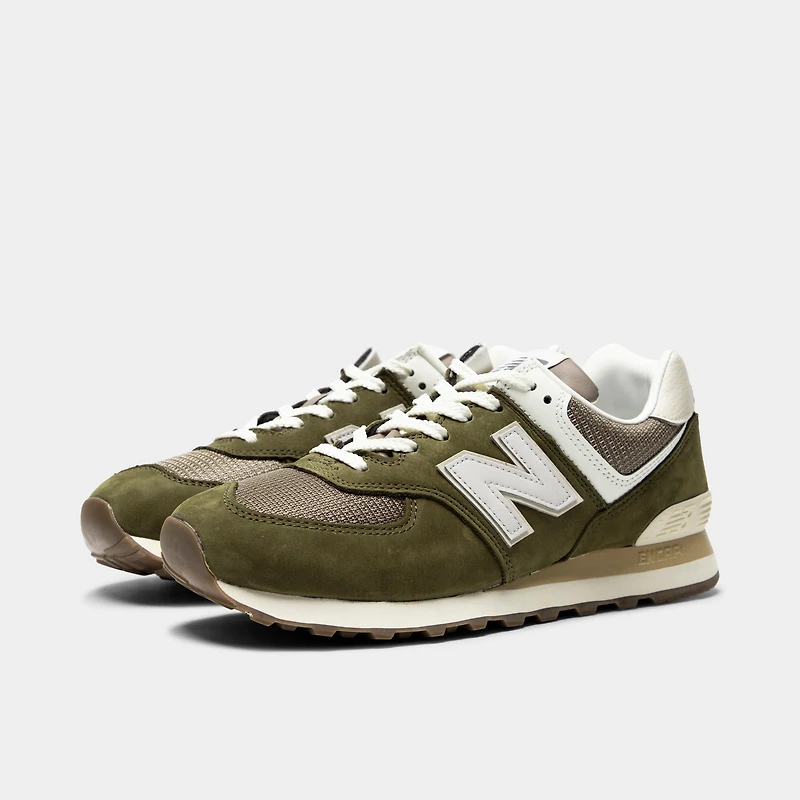 New Balance 574 Marron / Blanc