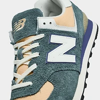 New Balance 574 Spruce / Peach Blossom