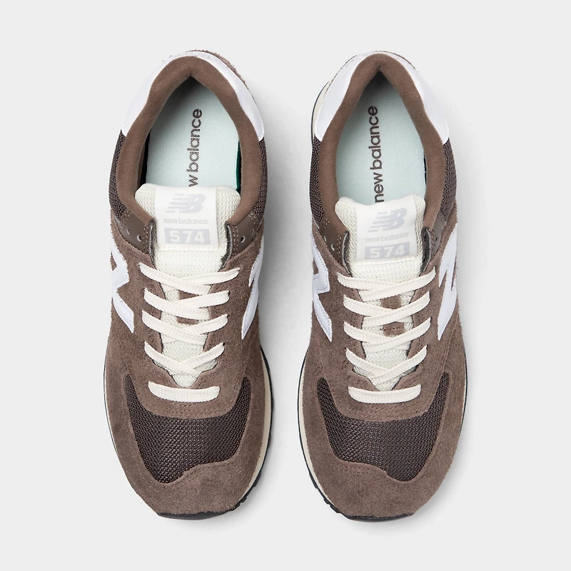 New Balance 574 Brown / White