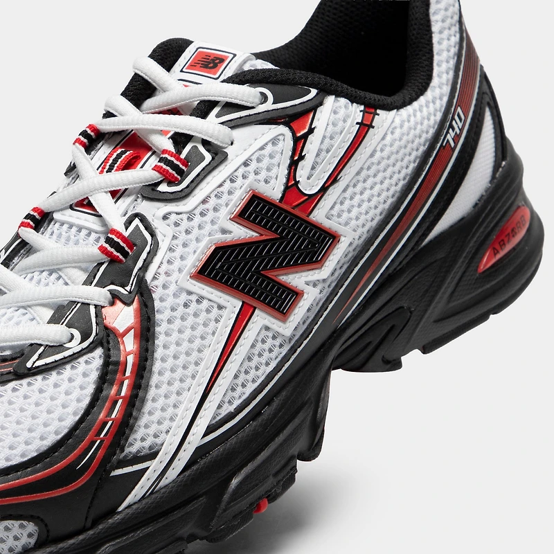 New Balance 740 Blanc / Noir - Rouge