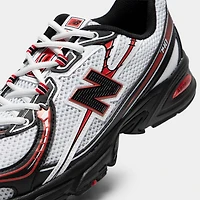New Balance 740 Blanc / Noir - Rouge