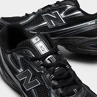 New Balance 740 Noir / Argent Métallique
