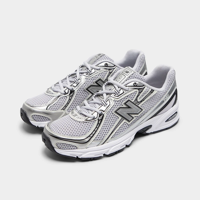 New Balance 740 Silver / White