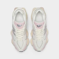 New Balance 9060 White / Pink - Silver Metallic