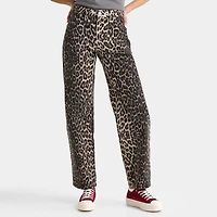 Unlike Humans Women's Jeans / Leopard Wash
