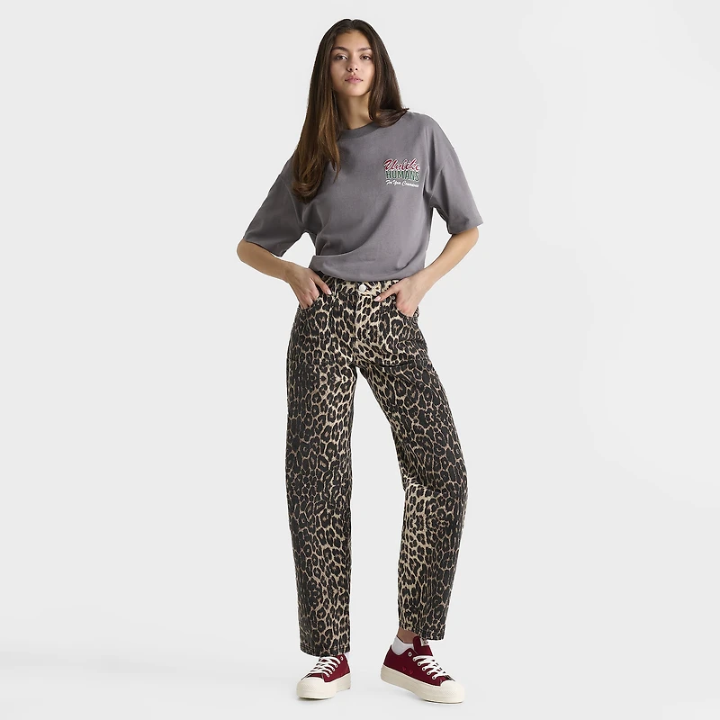 Unlike Humans Women's Jeans / Leopard Wash