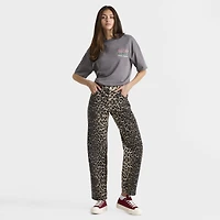Unlike Humans Women's Jeans / Leopard Wash