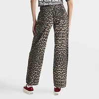 Unlike Humans Women's Jeans / Leopard Wash