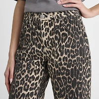 Unlike Humans Women's Jeans / Leopard Wash