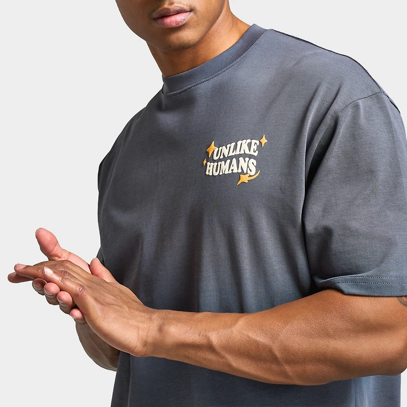 Unlike Humans Good Days Tee / Iron Gate
