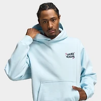 Unlike Humans Good Days Pullover Hoodie / Delicate Blue