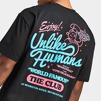 Unlike Humans Club T-Shirt / Black