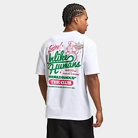 Unlike Humans Club T-Shirt / Optic White