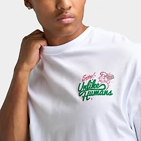 Unlike Humans Club T-Shirt / Optic White