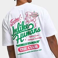Unlike Humans Club T-Shirt / Optic White