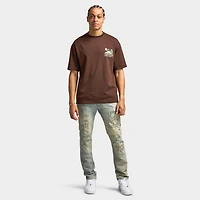 Unlike Humans Desert Tee / Chicory Coffee
