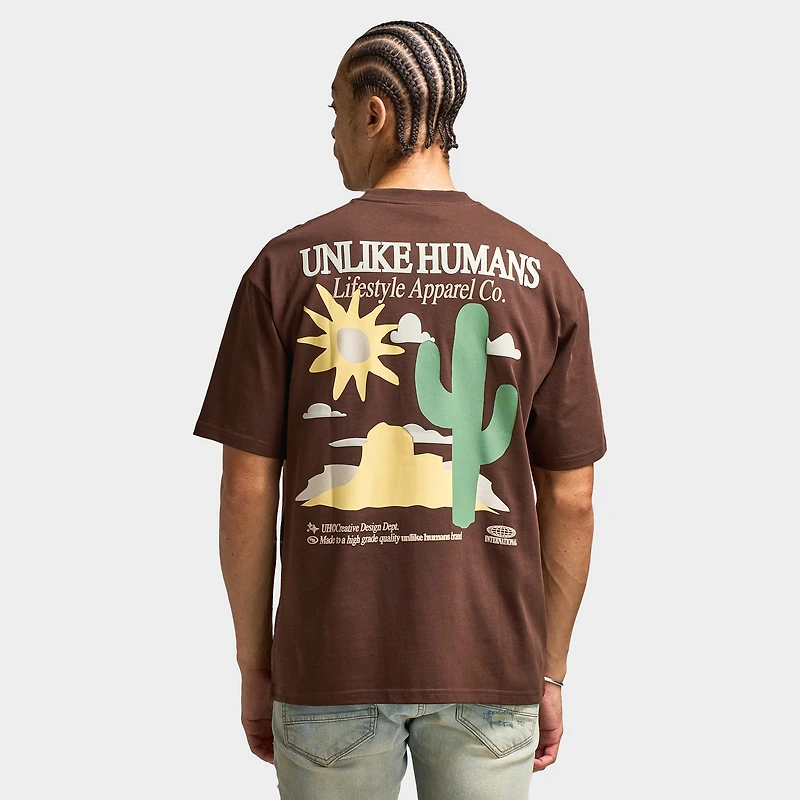 Unlike Humans Desert Tee / Chicory Coffee