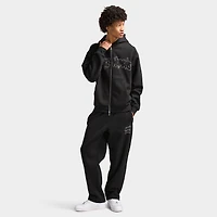 Unlike Humans Regent Full-Zip Hoodie / Black