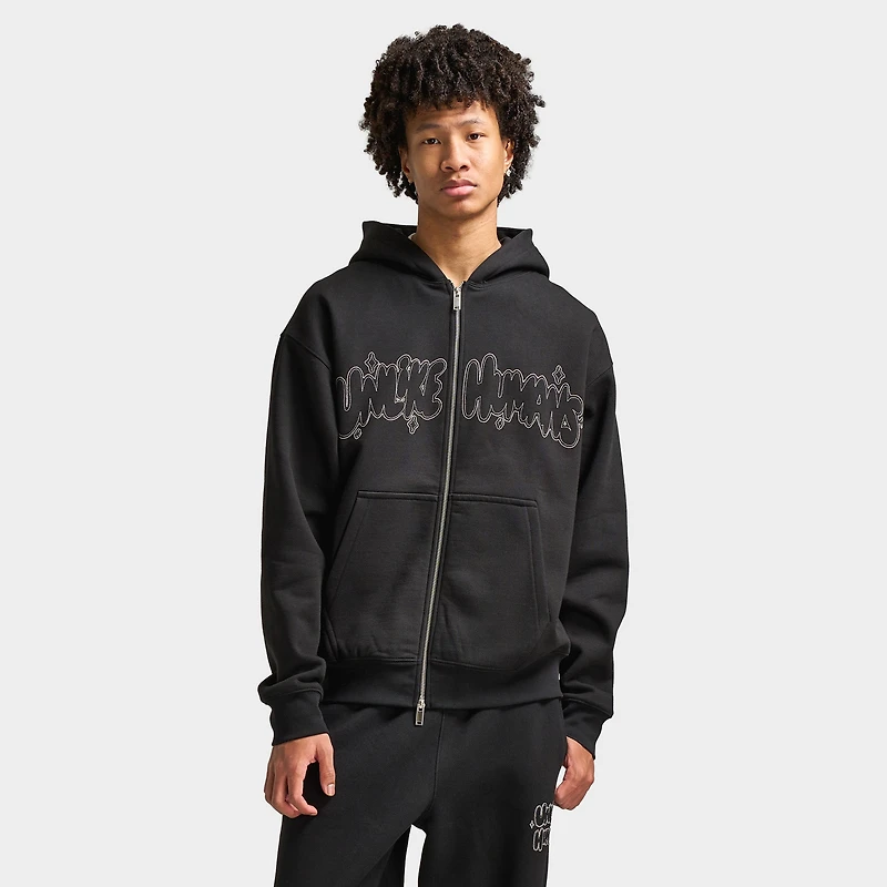 Unlike Humans Regent Full-Zip Hoodie / Black