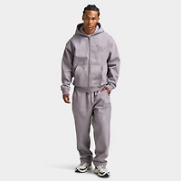 Unlike Humans Romilly Full-Zip Hoodie / Washed Storm Cloud