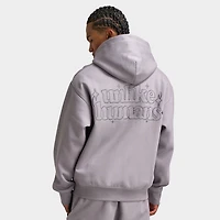 Unlike Humans Romilly Full-Zip Hoodie / Washed Storm Cloud