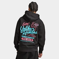 Unlike Humans Club Pullover Hoodie / Black