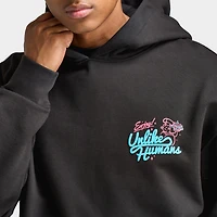 Unlike Humans Club Pullover Hoodie / Black