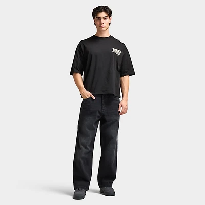 Unlike Humans Steel Graphic T-Shirt / Black