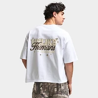 Unlike Humans Steel Graphic T-Shirt / White