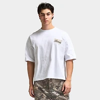 Unlike Humans Steel Graphic T-Shirt / White