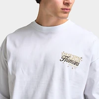 Unlike Humans Steel Graphic T-Shirt / White