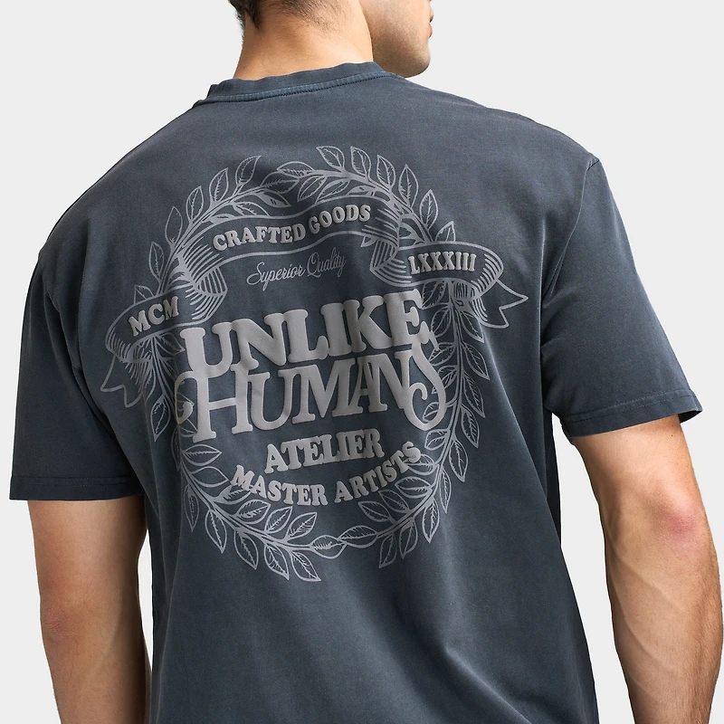 Unlike Humans Atelier T-Shirt / Noir Profond