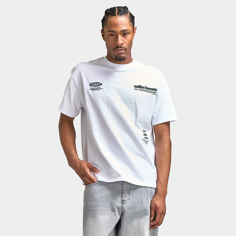 Unlike Humans Highgrade Graphic T-Shirt / Optic white