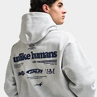 Unlike Humans Hoodie / Light Grey Marl