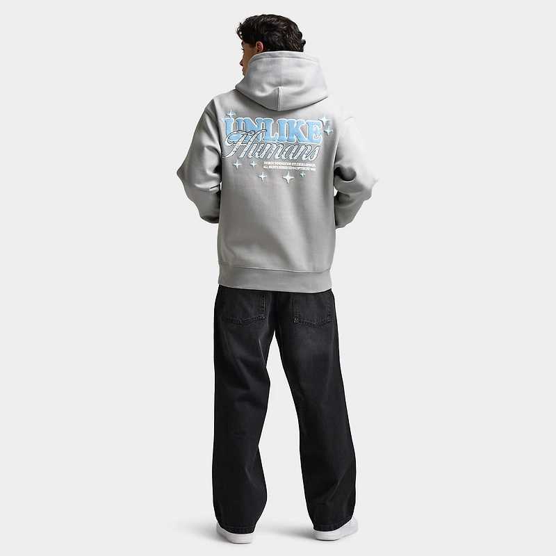 Unlike Humans Service Hoodie / Ultimate Gray