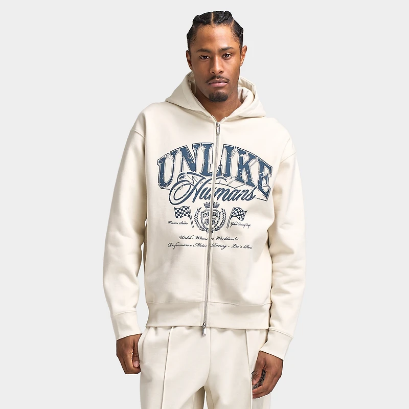 Unlike Humans Motor Sweatshirt / Light Grey