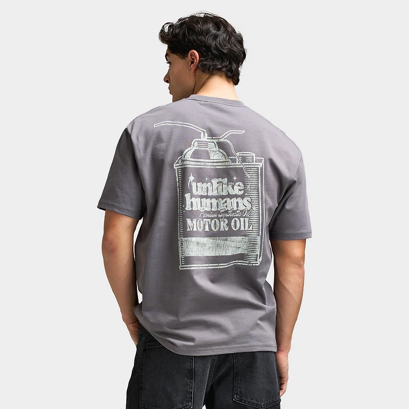 Unlike Humans T-shirt graphique pour homme / Gris