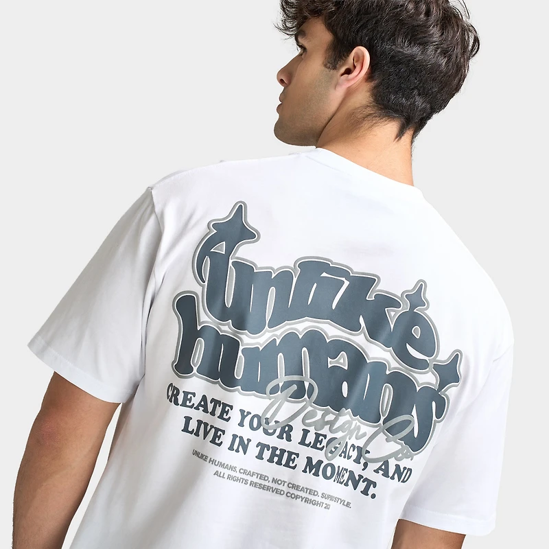 Unlike Humans Legacy T-shirt / Blanc Optique