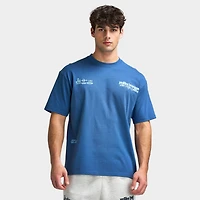 Unlike Humans Mixer T-shirt / Bleu marine ciel