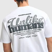 Unlike Humans Idea T-Shirt / Optic White