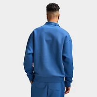 Unlike Humans Distance 1/4 Zip Polo / True Navy