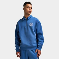 Unlike Humans Distance 1/4 Zip Polo / True Navy